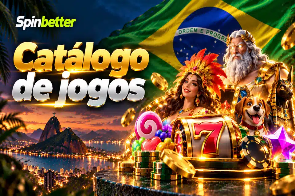 Como o acervo de jogos está dividido